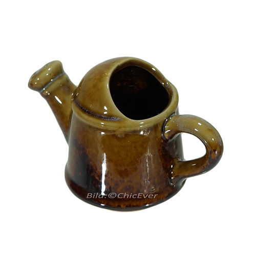 2x Duftlampen Keramik Aromalampen Duftstövchen braun 4177c